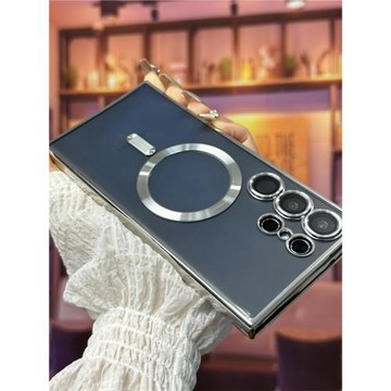 同古自帶鏡頭膜適用三星S24ultra手機殼S25U磁吸s26ultra保護套GalaxyS23ultra透明s22簡約25超薄note20ultra