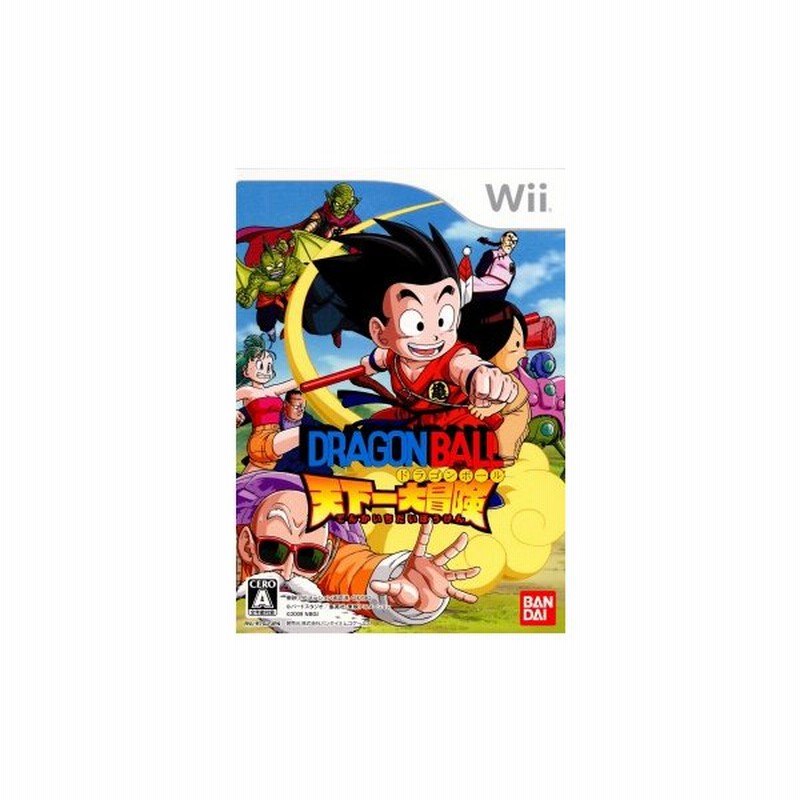 中古即納 表紙説明書なし Wii ドラゴンボール 天下一大冒険 通販 Lineポイント最大get Lineショッピング