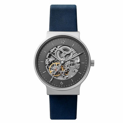 スカーゲン 時計 スカーゲン 腕時計 アンカー SKAGEN Ancher メンズ スカーゲン腕時計 グレー ブルー 時計 SKW6768 北欧  シンプル 薄型 人気 おすすめ | LINEショッピング