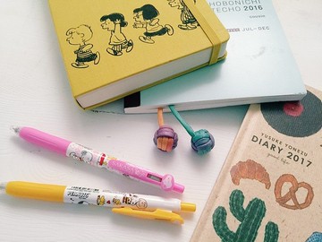 hairmo。手帳/書籍專用結繩書籤-彩色單球30cm(TN/HOBO/日記)