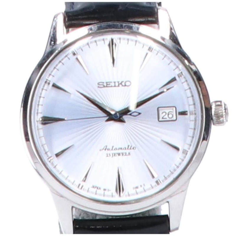 ド*ん様 SEIKO 自動巻きメカニカル　カクテル　SARB065 ステンレスベ レビュー】セイコー “COOL” メカニカル SARB065 アイスブルーな