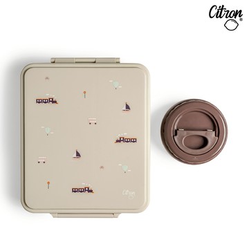 官方直營【Citron】餐盒兩件組_交通工具