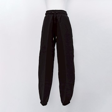 Puma 流行系列 Melody 女款 黑色 串標 運動 休閒 抽繩 縮口 口袋 亞規 長褲 63107401