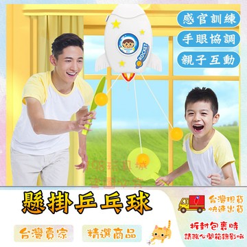 桌球訓練器 乒乓球練習器 吊掛乒乓球 懸掛乒乓球 兒童乒乓球 單人桌球 🔥台灣現貨🔥 😽198玩具城😽 W1215