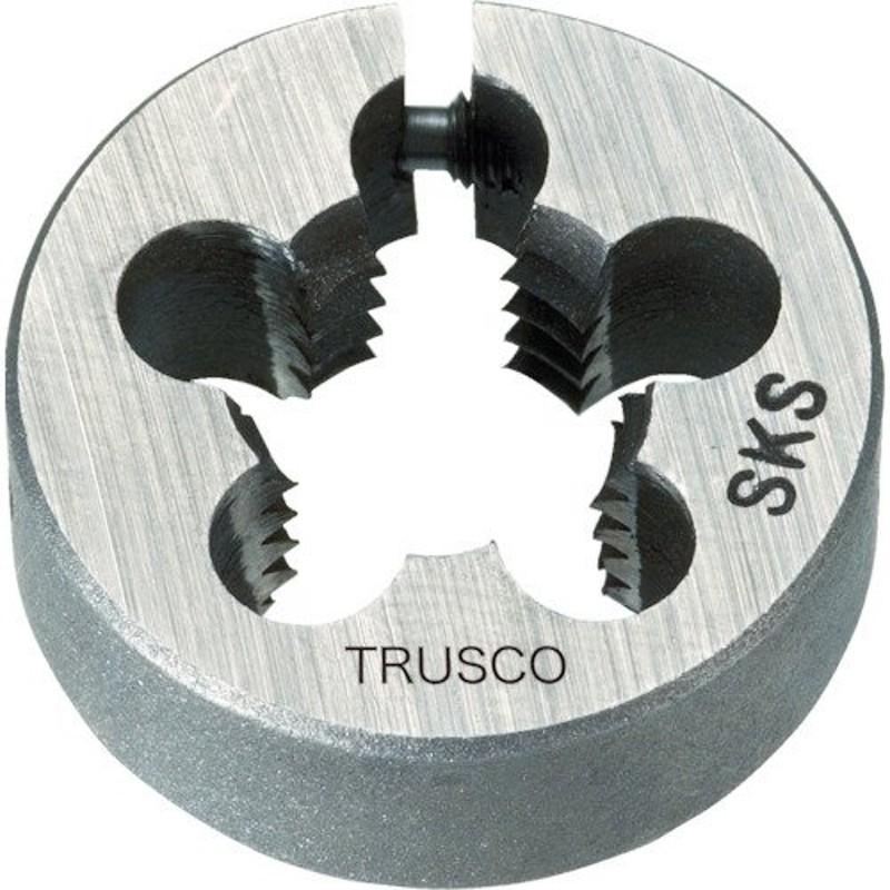 TRUSCO(トラスコ) 六角サラエナットダイス 細目 M12X1.5 (1個) TD6