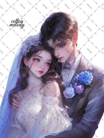 original sticker no.2127 人物貼紙 原創貼紙 原創人物貼紙 裝飾貼紙 cotton melody