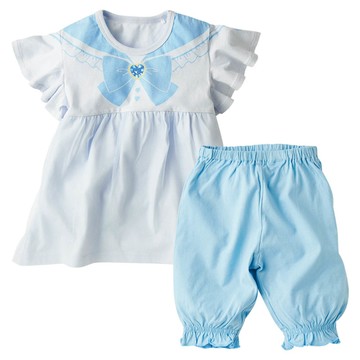 akachan honpo - 短袖家居服-魔法戰士-淺藍色