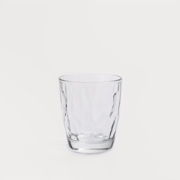 Bormioli Rocco 冰酷鑽面 390ml 壓花玻璃水杯│透明│單品