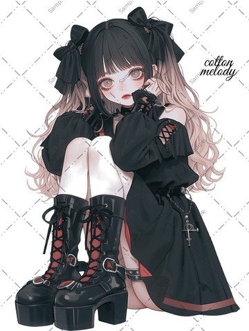 原廠貼紙 no.1143 人物貼紙 原創貼紙 人物貼紙 少女貼紙 原創人物貼紙