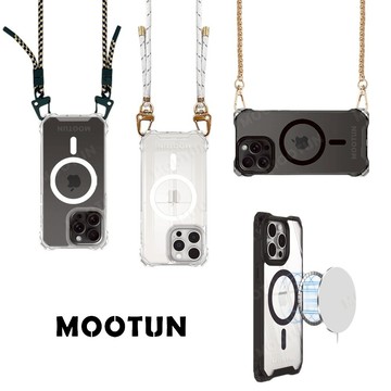MOOTUN沐盾 | MagSafe 磁吸手機殼 透明手機殼  iPhone 17-11 Pro Max mini