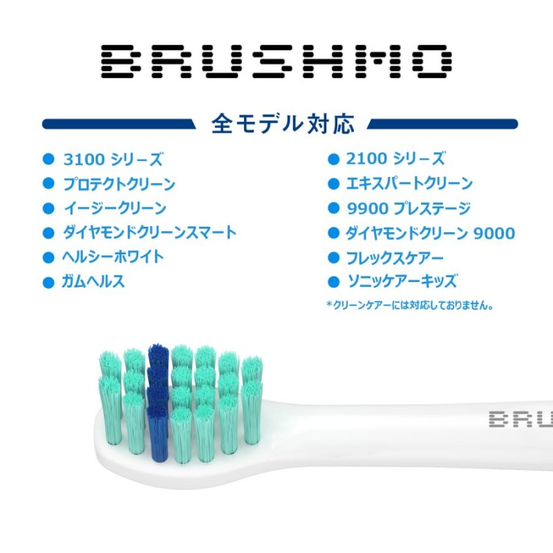 フィリップス ソニッケアー 替えブラシ 電動歯ブラシ 対応 Philips Sonicare 8本入 ミニサイズ ブラシモ 互換替えブラシ |  LINEショッピング