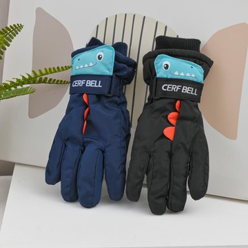 CB大童造型恐龍束口防風手套-L-多色任選