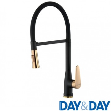 DAY&DAY 霧黑工業風PVD花灑檯面龍頭