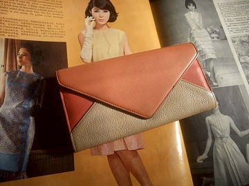 【老時光 OLD-TIME】早期二手老包西班牙製Chloé長皮夾