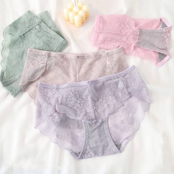 威妮 浪漫蕾絲內褲 石墨烯抑菌褲底 701/702 中腰 內衣超市