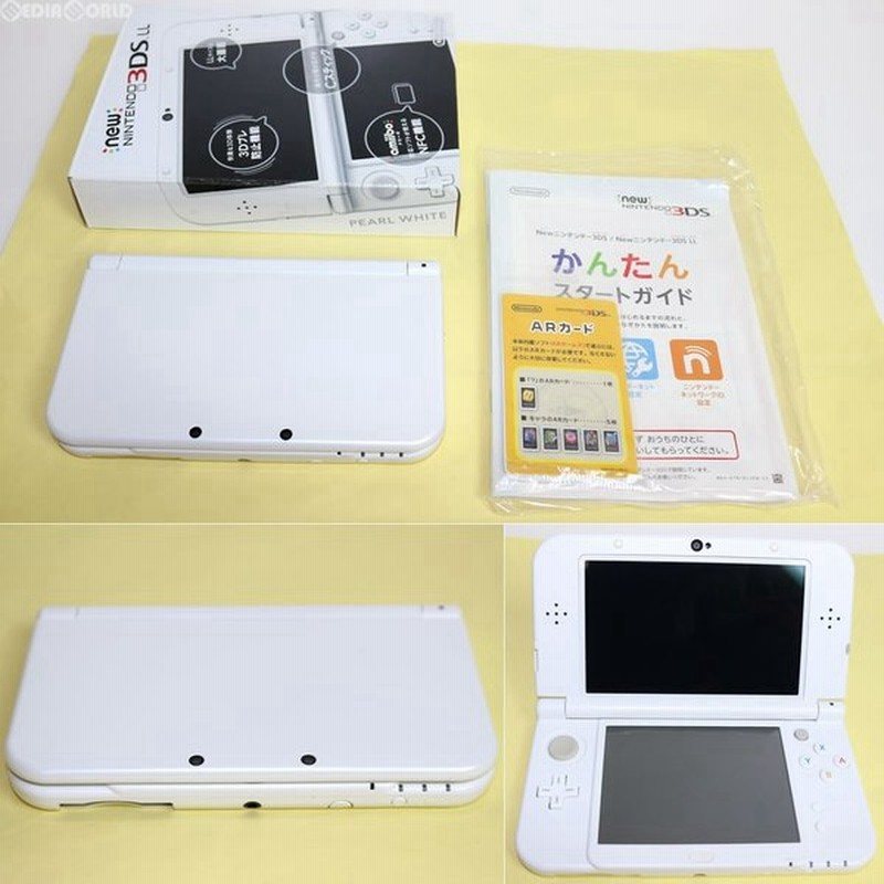中古即納 訳あり 本体 3ds Newニンテンドー3ds Ll パールホワイト Red S Waaa 通販 Lineポイント最大0 5 Get Lineショッピング