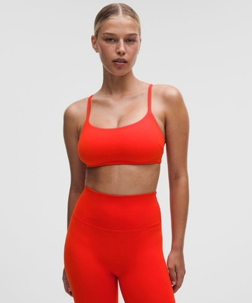 Wunder Train Strappy Racer Bra Light Support, C/D Cup Size 12