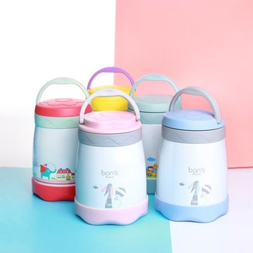 悶燒壺不銹鋼真空保溫桶飯盒寶寶粥桶學生粥壺兒童燜燒杯便當湯罐