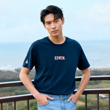EDWIN｜COOL FLEX｜男裝｜疊印印花短袖T恤
