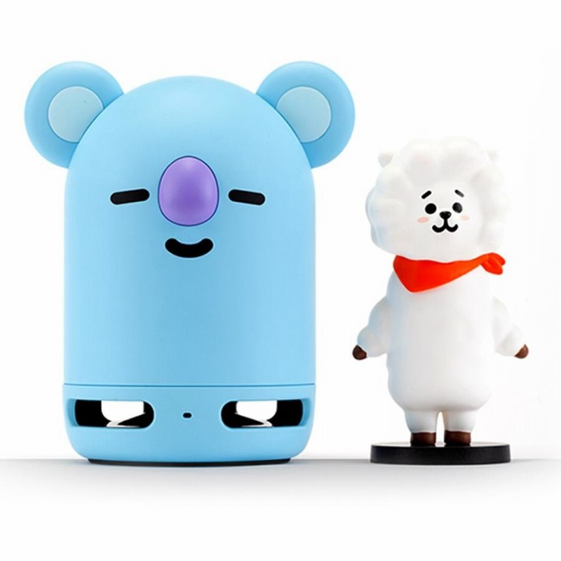 BTS OFFICIAL 防弾少年団 公式 ブルートゥース スピーカー ラインフレンズ コラボレーション BT21 Friends Duo  Bluetooth Speaker LINE FRIENDS KOYA + RJ | LINEショッピング