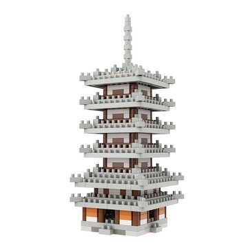 Archbrick 日本法隆寺微積木 Nanoblock