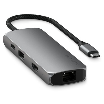 Satechi Multiport Pro 轉接器 V2 (具備乙太網路)