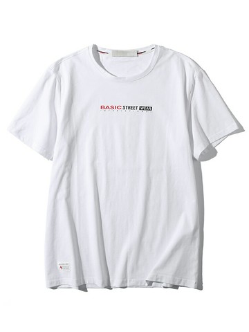 惠衣閣春夏男士棉質短袖t恤衫彈力打底衫寬松休閑百搭圓領T恤上衣