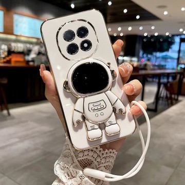 oppoA5pro手機殼新款宇航員創意支架A5pro卡通個性保護套oppo全包防摔時尚高級感電鍍硅膠軟殼網紅潮牌適用于