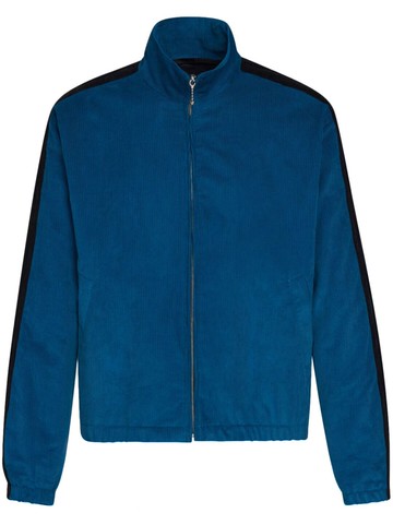 Marni - stripe-print lightweight jacket - men - Cotton - 52 - Blue
