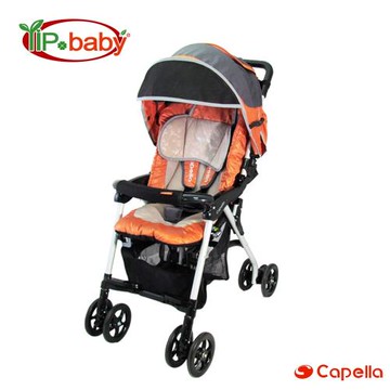 【YIP baby】輕便型嬰兒手推車(S217-Y1)-橘
