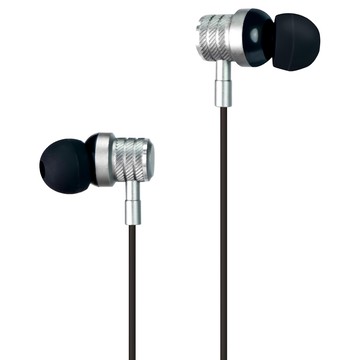 KINYO 立體聲線控耳麥 附收納包 165 x 75 x 35mm 線長120cm 12g  IPEM-893  灰色