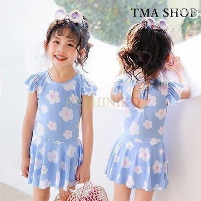 水着 子供 女の子 ワンピース スイムウェア 花柄 水泳服 キッズ 女児 水着ワンピース 可愛い 幼稚園児 ワンピース水着 花柄水着 ジュニア 通販 Lineポイント最大get Lineショッピング