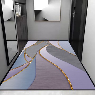 免運 開立發票 地墊 門墊 進門門墊 地毯輕奢入戶門地墊門口吸水防滑墊入門墊子家用簡約玄關滿鋪耐臟腳墊特惠/快速出貨