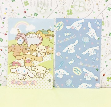 【震撼精品百貨】大耳狗_Cinnamoroll~Sanrio 大耳狗喜拿貼紙本補充頁-藍#38377