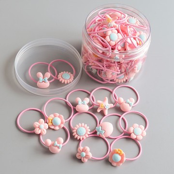 兒童發飾發圈兒童頭繩不傷發橡皮筋發繩女孩扎頭發圈皮筋發飾頭飾