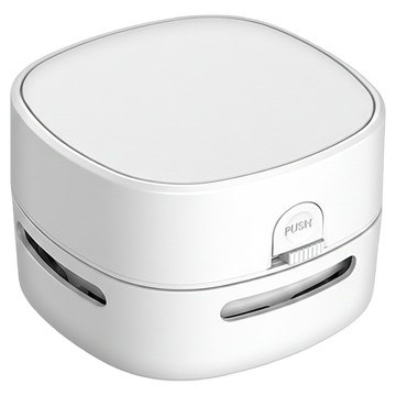 簡約桌面吸塵器 白色 ABS材質  CAHW0007AWT
