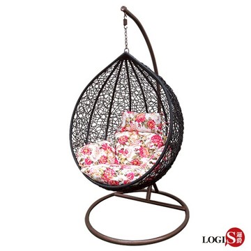 吊椅/鳥巢椅  毬果休閒吊籃椅【LOGIS邏爵】【CJCM】