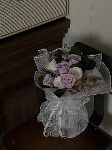 韓式網紗花束 告白花束 求婚花束 閨蜜花束 生日禮物 情人節禮物