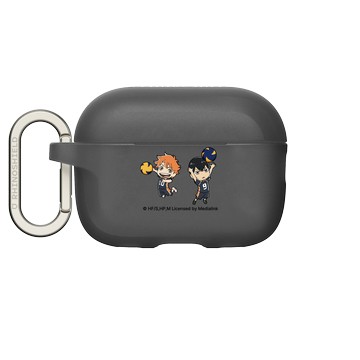 AirPods Pro 2 AirPods Case 黑 - 排球少年 Haikyu!! - Q 版人物 - 日向翔陽&影山飛雄