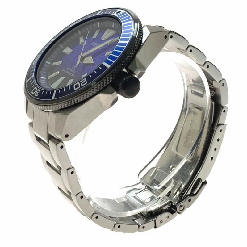ふーみん　プロスペックス サムライ4R35 01X0 SBDY019 SEIKO PROSPEX SBDY019 SAMURAI BLUE 4R35-01X0 DIVER AT WATCH