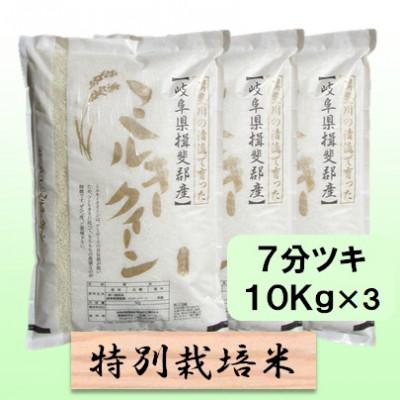 ふるさと納税 池田町 特別栽培米 30kg(ミルキークイーン)