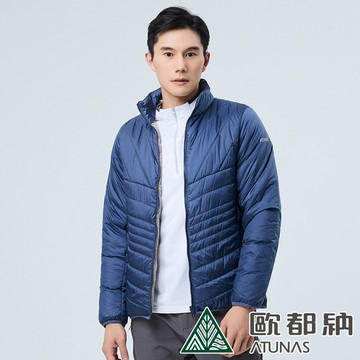 【網路專屬款】男款THERMOLITE科技纖維外套(A8GA2313M午夜藍/卡其/抗風/防潑水/輕量/戶外休閒/通勤)