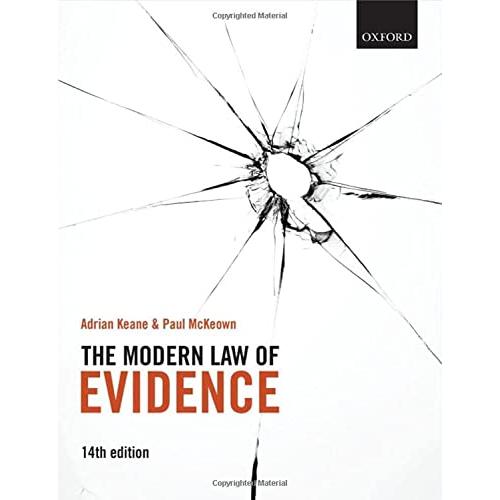 The Modern Law of Evidence