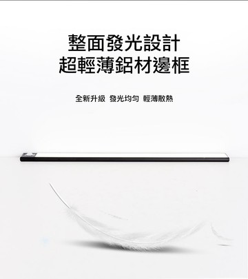 感應燈 【宅小妹】LED人體感應燈 20cm(生活便利節能柔光小夜燈走廊燈USB床頭)