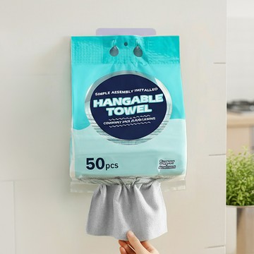 多功能懶人乾溼兩用抽取式多用途抹布(50抽/1包)灰