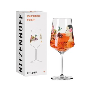 【WUZ屋子】德國 RITZENHOFF+ Summer Rush 夏季高峰系列高腳水晶杯-花果仙子