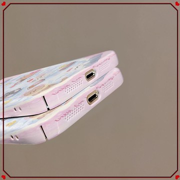 ●菲林iphone手機殻●泡溫泉動物蘋果16PROMAX/15/14手機殼/軟/硬/磨砂/蘋果7/8菲林