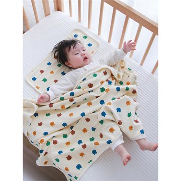 新生兒產房包巾純棉抱被柔軟透氣襁褓巾初生嬰兒包單浴巾夏薄秋冬