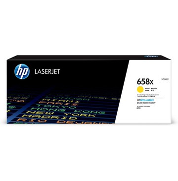 HP 658X 黃色原廠 LaserJet 高容量碳粉匣(W2002X) For M751dn