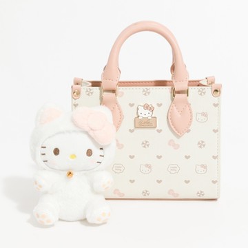 Hello Kitty - Arnold Palmer - 方形手提包附長背帶 Joli系列 - 粉色